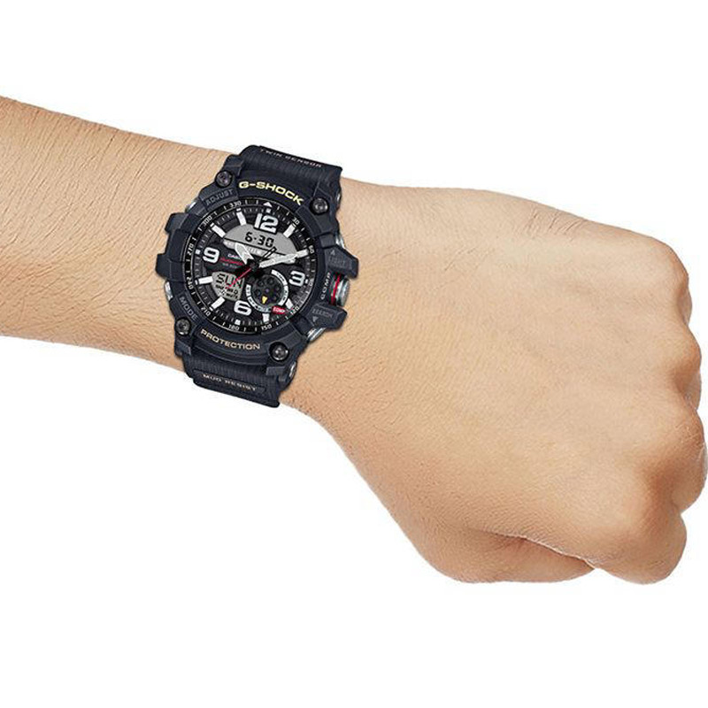 JAM TANGAN  CASIO G-Shock MUDMASTER Twin Sensor 200M Water Resistance