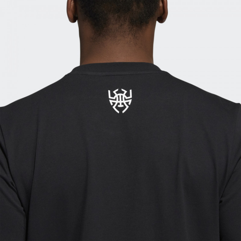 BAJU BASKET ADIDAS D.O.N. ISSUE #2 X MARVEL VENOM TEE