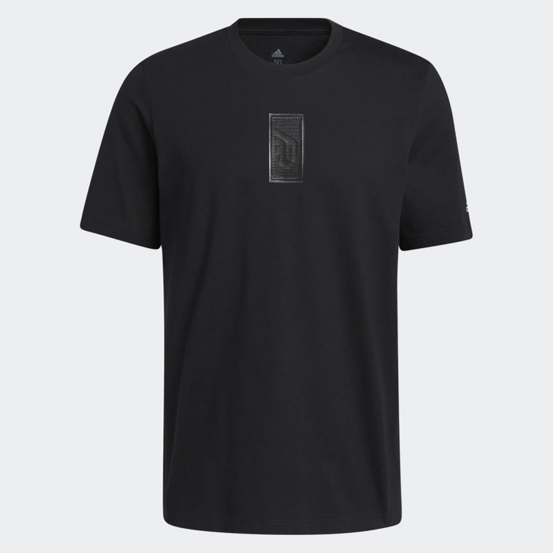 BAJU BASKET ADIDAS Dame Ima Visionary Graphic Tee