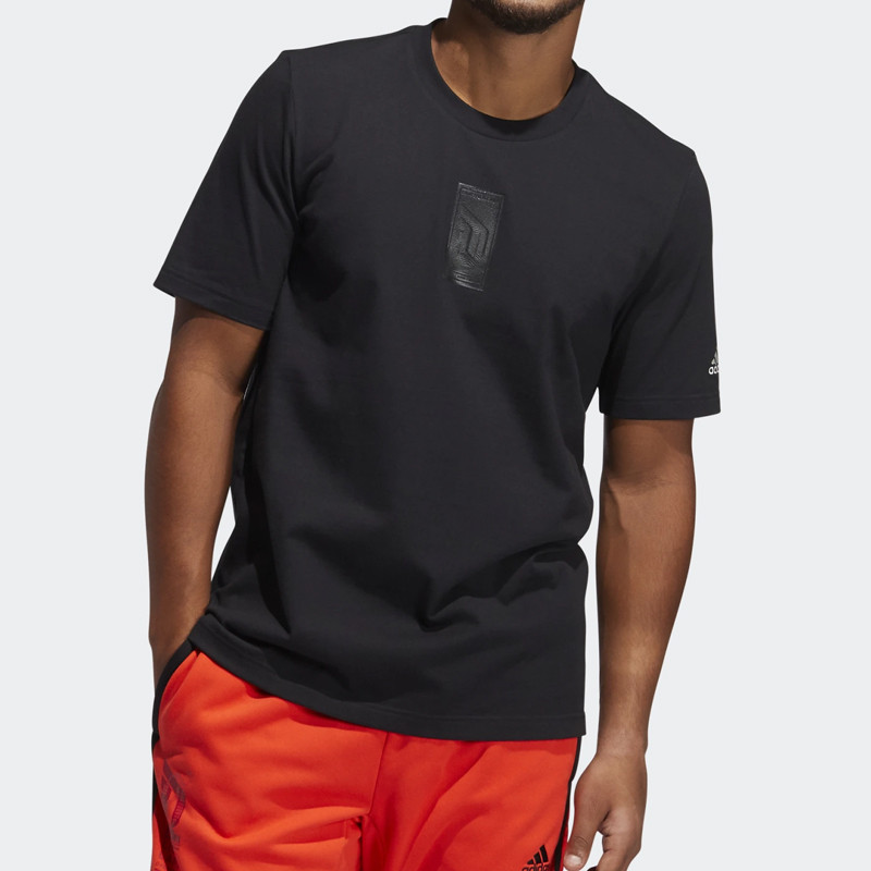 BAJU BASKET ADIDAS Dame Ima Visionary Graphic Tee
