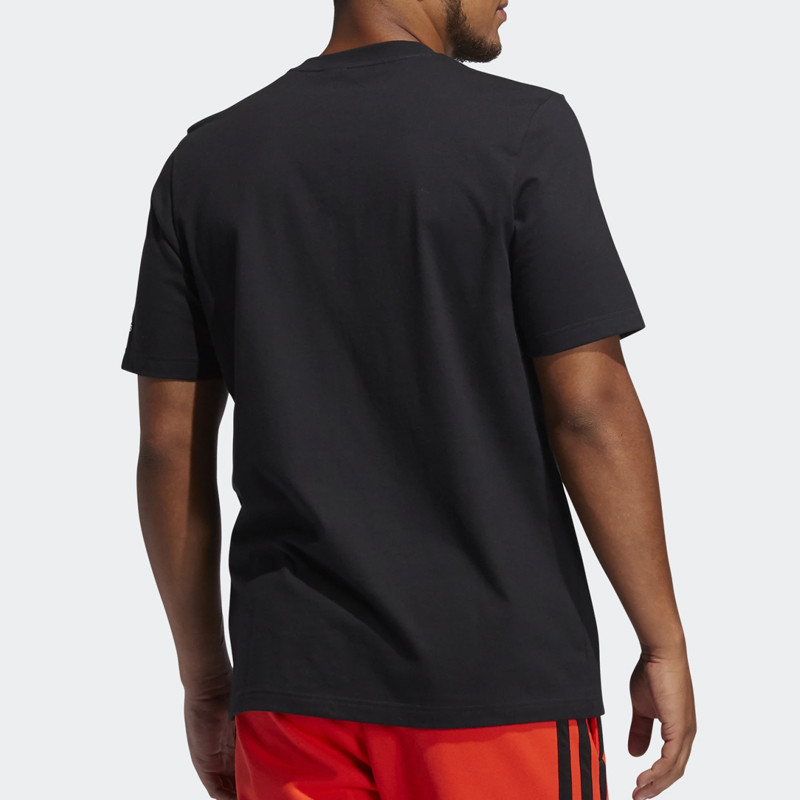 BAJU BASKET ADIDAS Dame Ima Visionary Graphic Tee