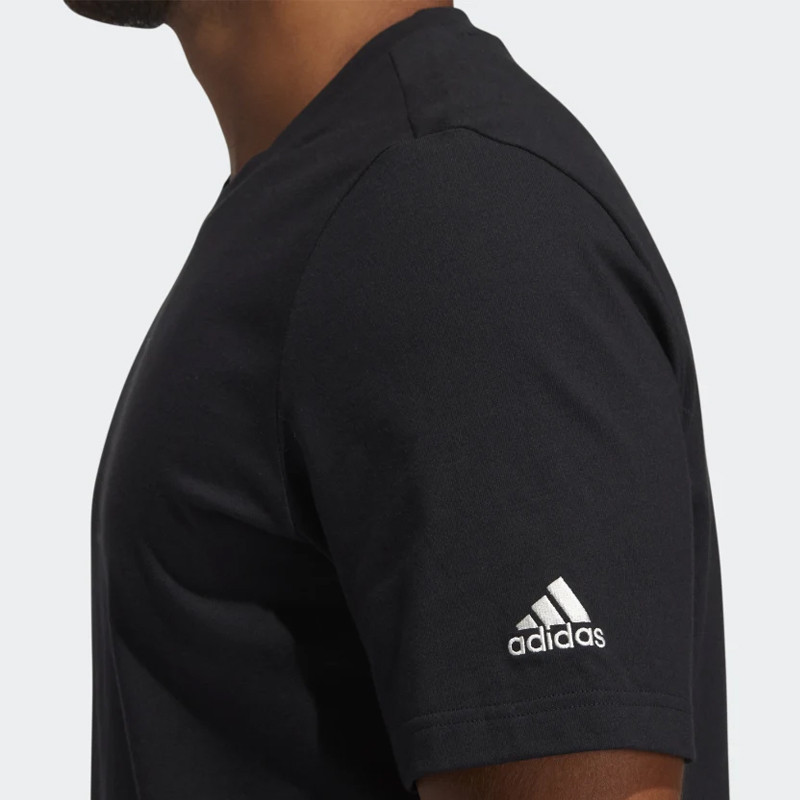 BAJU BASKET ADIDAS Dame Ima Visionary Graphic Tee