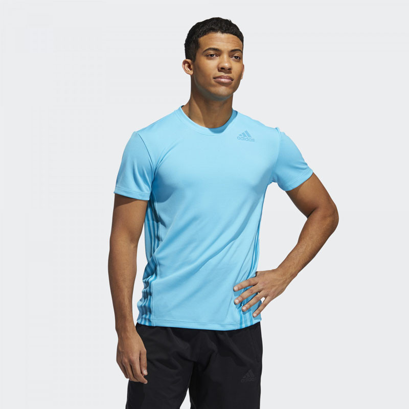 BAJU TRAINING ADIDAS Aeroready 3 Stripes Tee