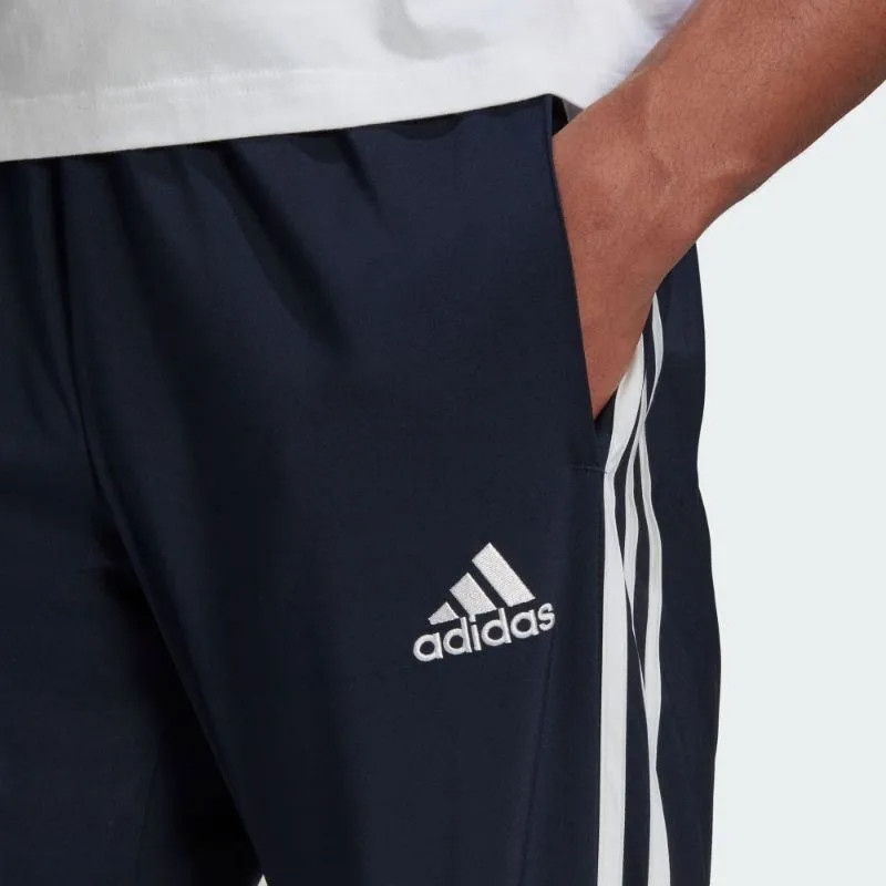 CELANA TRAINING ADIDAS AEROREADY ESSENTIALS ELASTIC CUFF 3-STRIPES PANTS