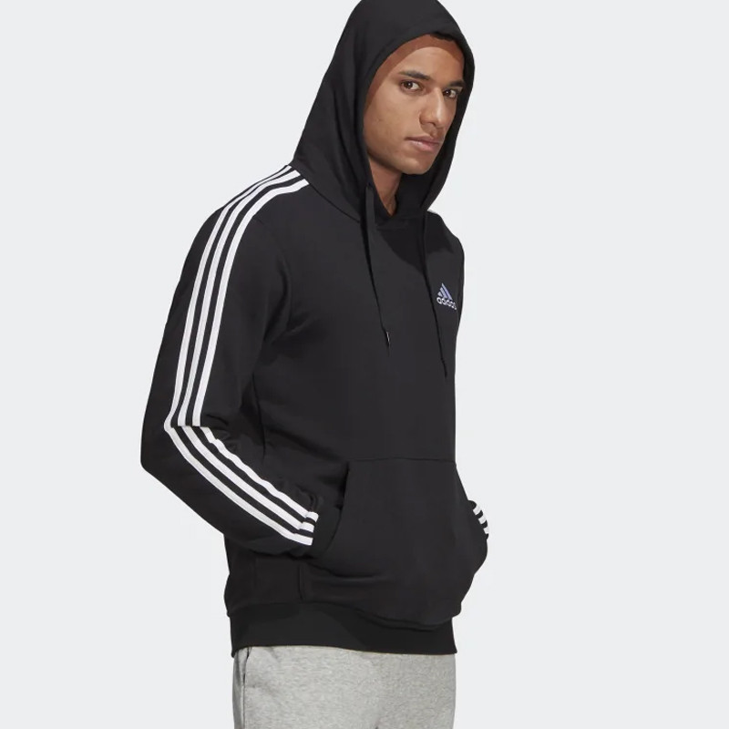 BAJU TRAINING ADIDAS ESSENTIALS 3-STRIPES HOODIE