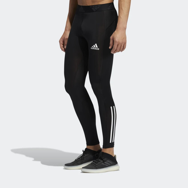 CELANA TRAINING ADIDAS TECHFIT 3-STRIPES LONG TIGHTS