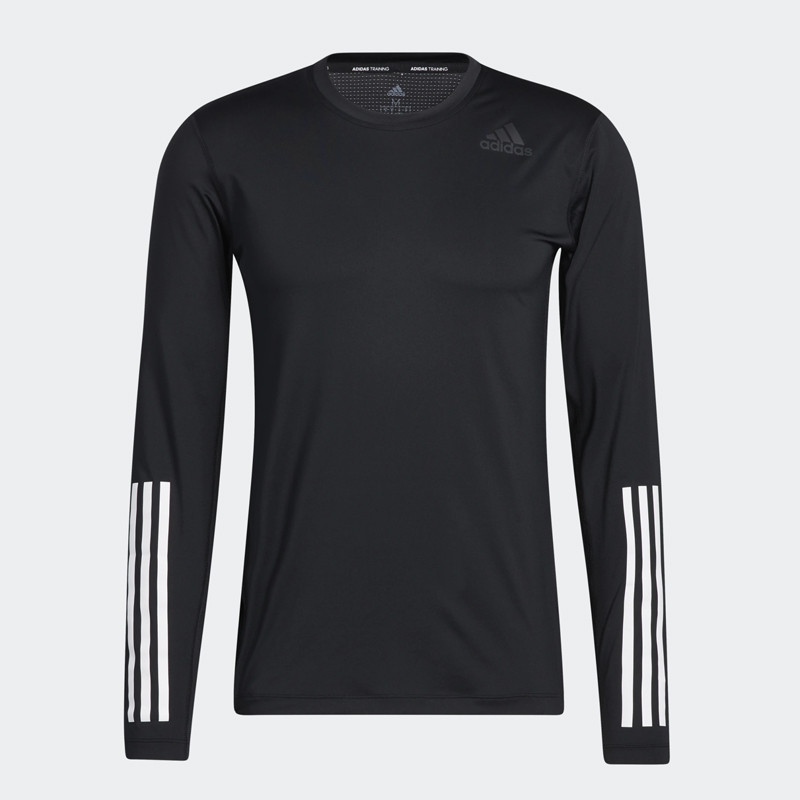 Jual BAJU TRAINING Pria ADIDAS Techfit 3-Stripes Fitted Long