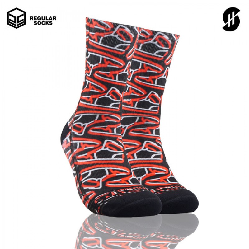 KAOS KAKI BASKET STAY HOOPS Glitzy Socks