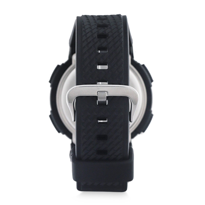 JAM TANGAN  CASIO G-shock Digital Analog Dial Black Resin Strap