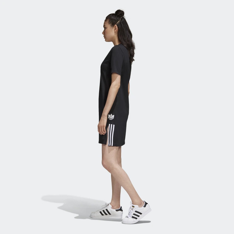 Wmns Adicolor 3D Trefoil Tee Dress foto 4
