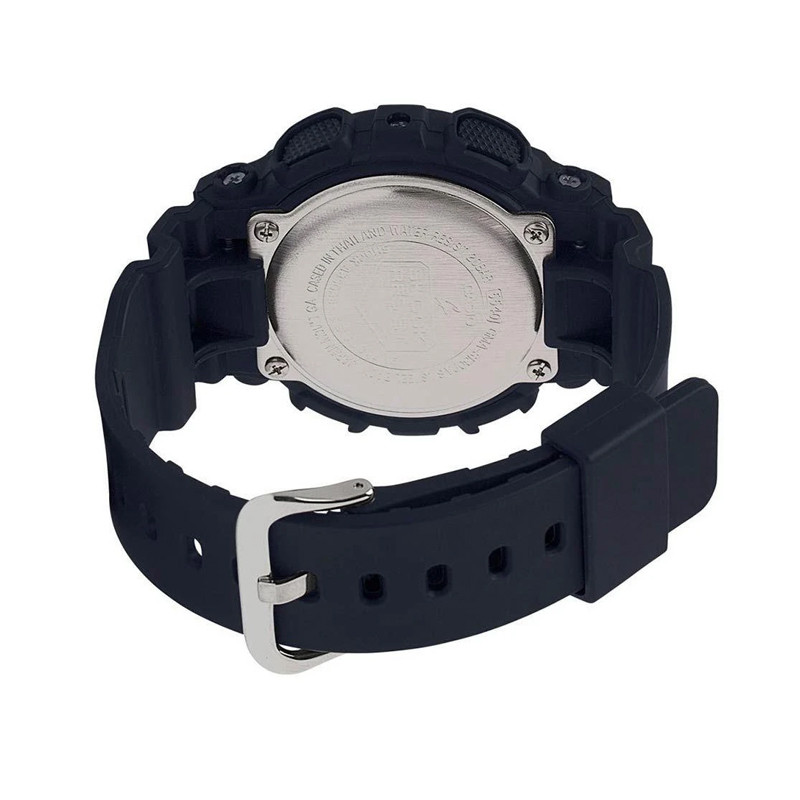 G-Shock S Series Step Tracker Digital Analog Dial Black Resin Strap foto 2