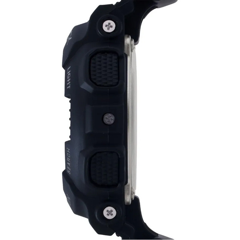 G-Shock S Series Step Tracker Digital Analog Dial Black Resin Strap foto 3