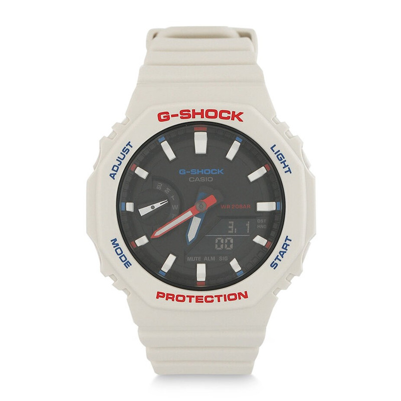 Jam Tangan Casio G-shock Analog Digital Standard White