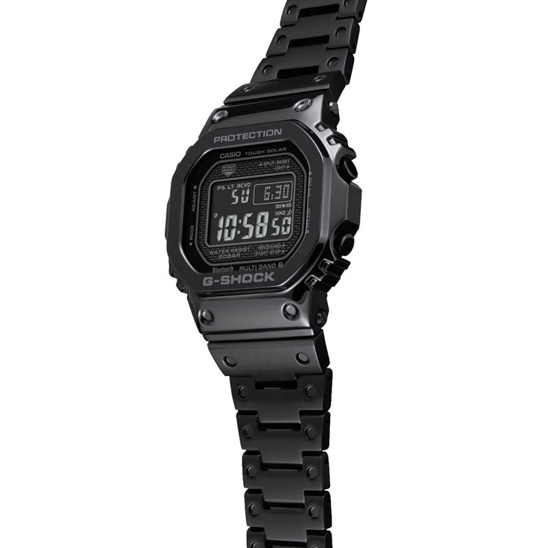 JAM TANGAN  CASIO G-shock GMW Series Digital Dial Black Stainless Steel