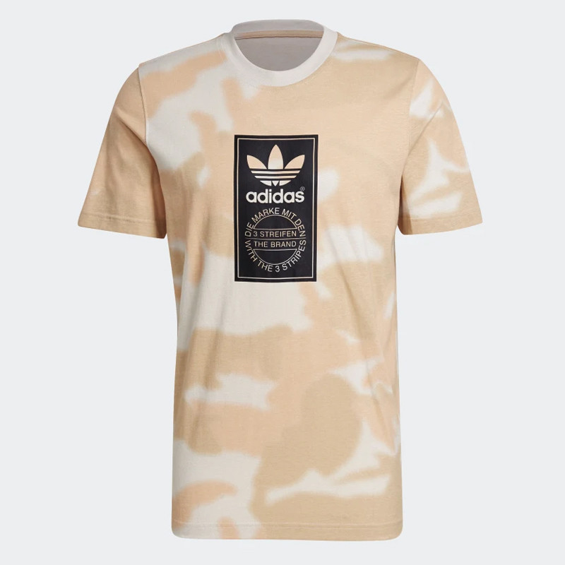 Baju Sneakers Adidas Camo Tongue Label Tee Multicolor