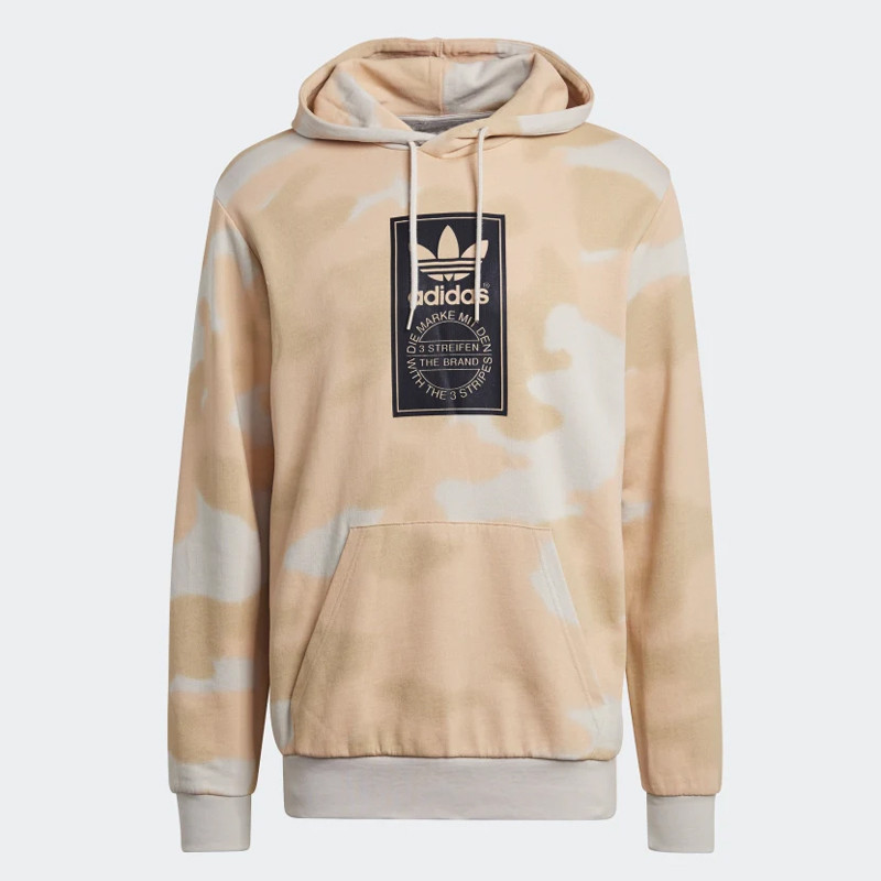 BAJU SNEAKERS ADIDAS Camo Allover Print Hoodie
