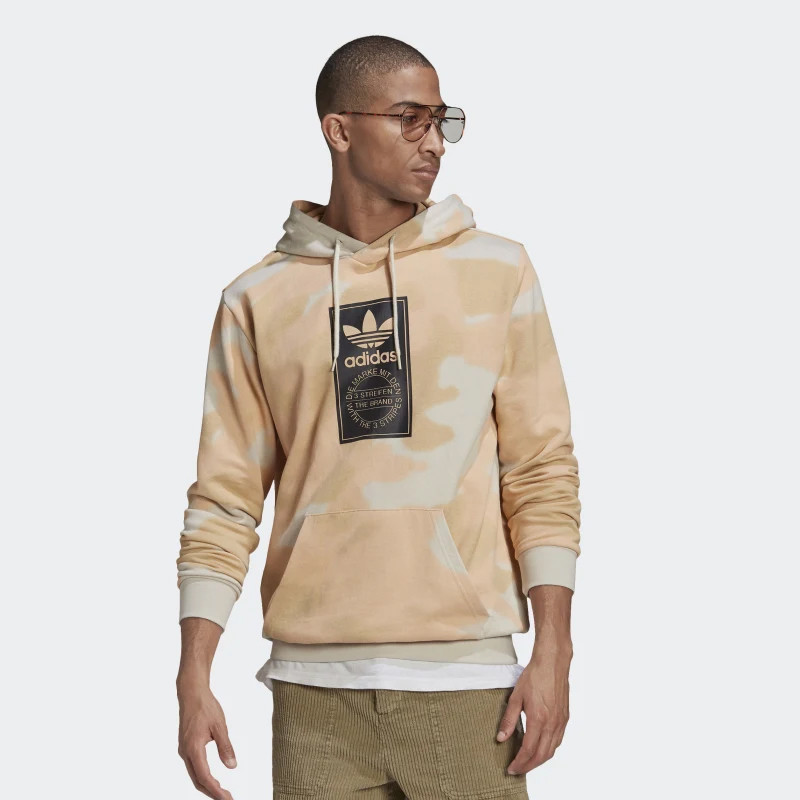 BAJU SNEAKERS ADIDAS Camo Allover Print Hoodie