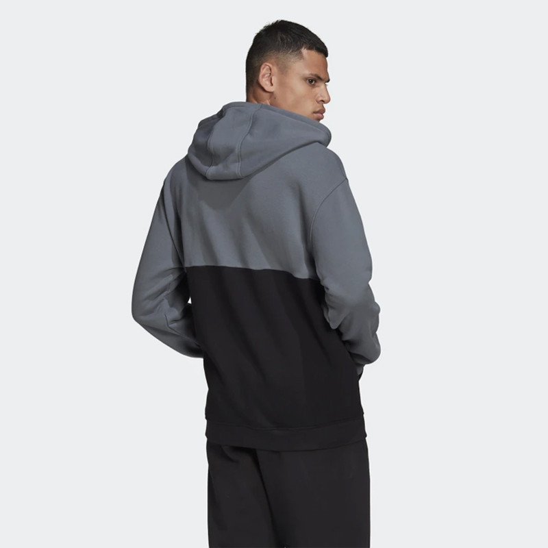 BAJU SNEAKERS ADIDAS Adicolor Sliced Trefoil Hoodie