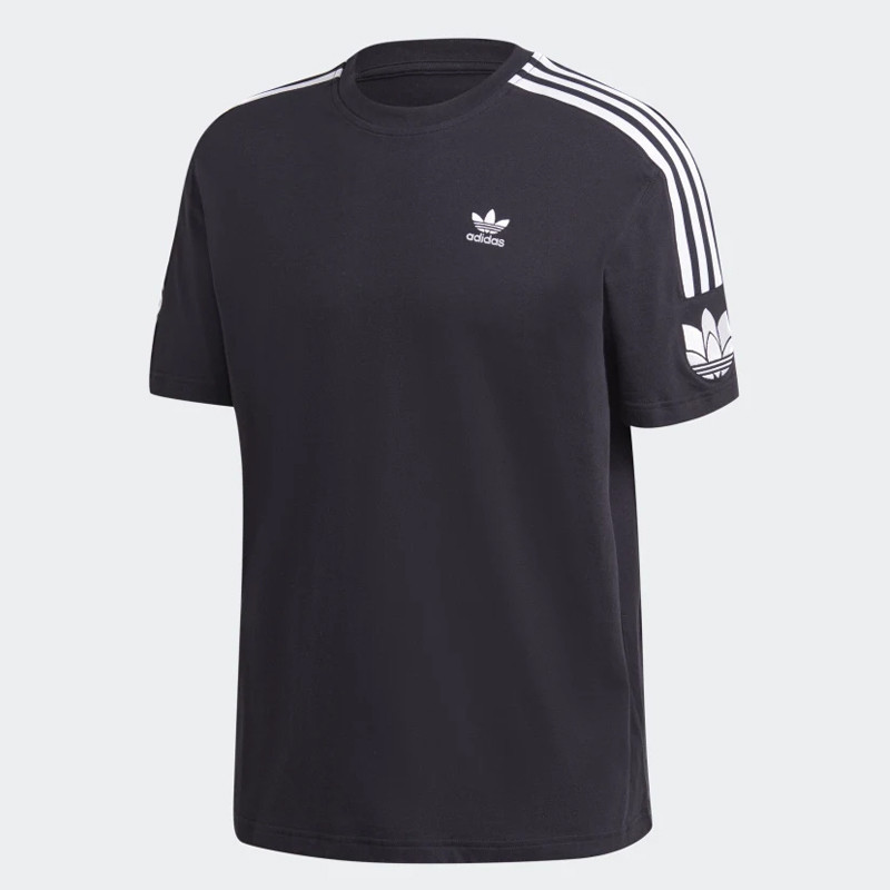 BAJU SNEAKERS ADIDAS Adicolor 3D Trefoil 3-Stripes Tee