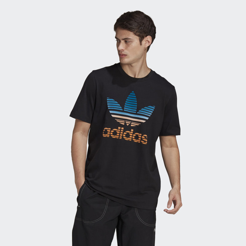 BAJU SNEAKERS ADIDAS Trefoil Ombre Tee