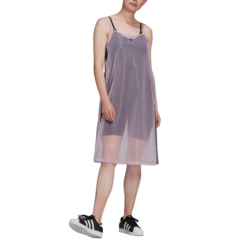 BAJU SNEAKERS ADIDAS A VERSATILE MESH DRESS THAT'S COMPLETELY SHEER