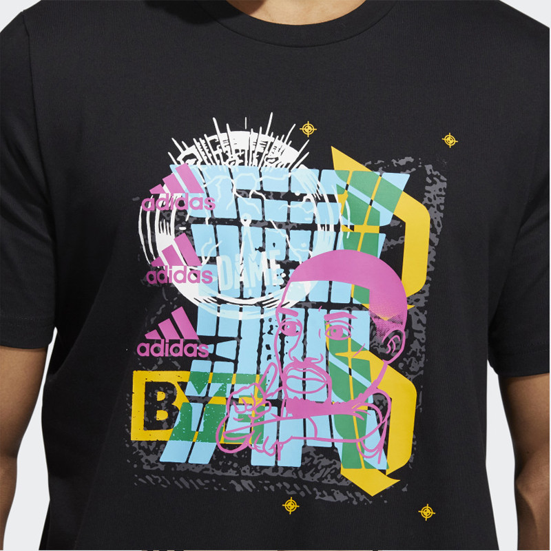 BAJU BASKET ADIDAS Dame Avatar Bye Tee