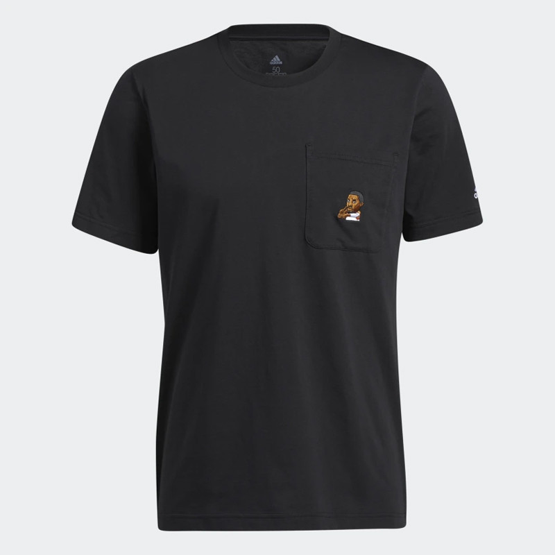 BAJU BASKET ADIDAS Dame Avatar Pocket Tee