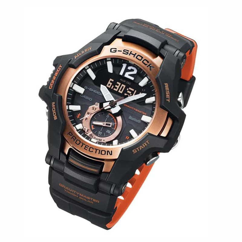 G-Shock Gravitymaster Digital Analog Dial Dual Color Resin Strap foto 2