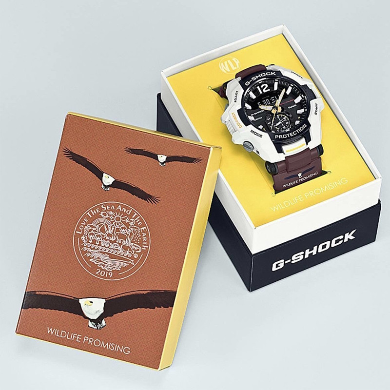 G-Shock Gravitymaster Digital Analog Dial Wildlife Promising Eagle foto 3