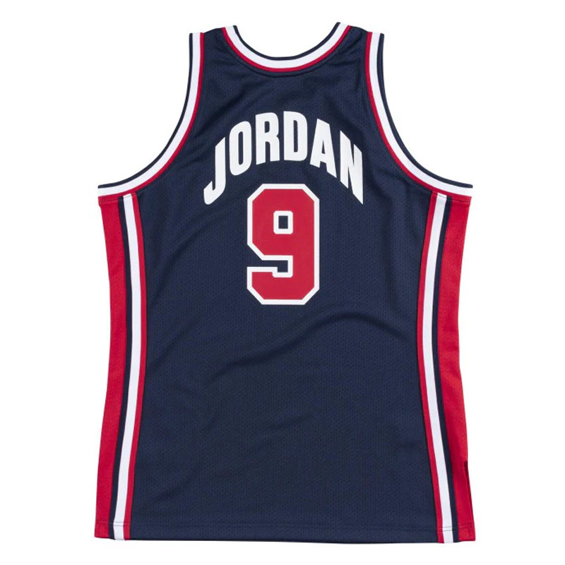 BAJU BASKET MITCHELL N NESS Authentic Team USA 1992 Michael Jordan Jersey