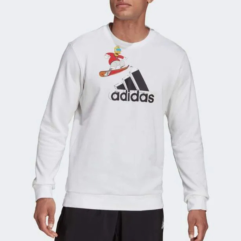 BAJU SNEAKERS ADIDAS x The Simpsons Snowboard Graphic Sweatshirt