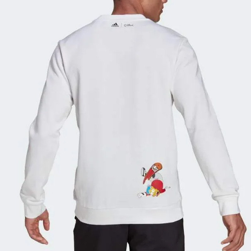 BAJU SNEAKERS ADIDAS x The Simpsons Snowboard Graphic Sweatshirt