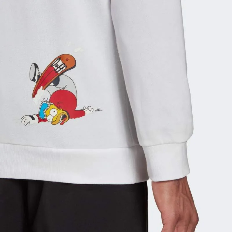 BAJU SNEAKERS ADIDAS x The Simpsons Snowboard Graphic Sweatshirt