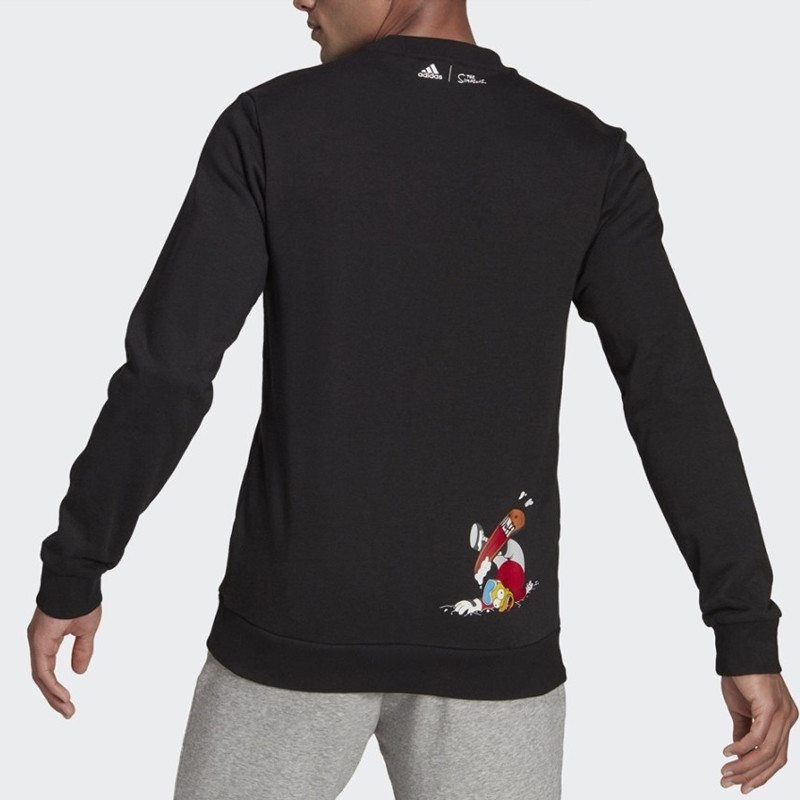 BAJU SNEAKERS ADIDAS X THE SIMPSONS SNOWBOARD GRAPHIC Sweatshirt