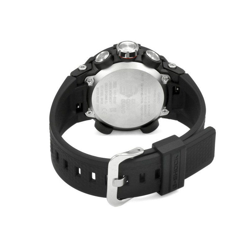 G-shock G-Steel Series Tough Solar Digital Analog Dial Black Resin Strap foto 2