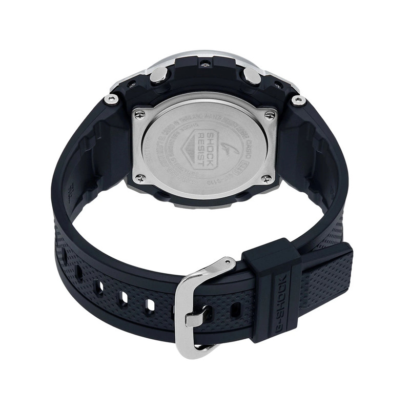 JAM TANGAN  CASIO G-shock Tough Solar Water Resistance 200M Black Resin Band