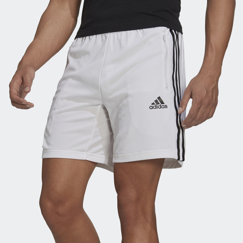CELANA TRAINING ADIDAS Primeblue Designed To Move Sport 3-Stripes Shorts