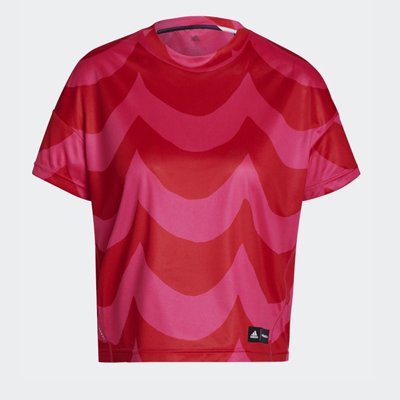 BAJU LARI ADIDAS Wmns X MARIMEKKO FAST TEE