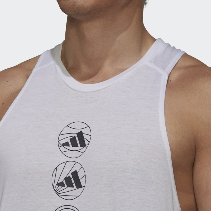 BAJU LARI ADIDAS RUN LOGO TANK TOP
