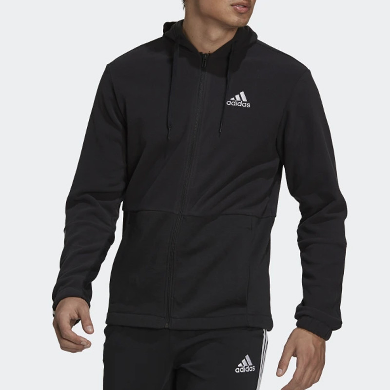 ESSENTIALS POLAR FLEECE GIANT LOGO FULL-ZIP HOODIE foto 2