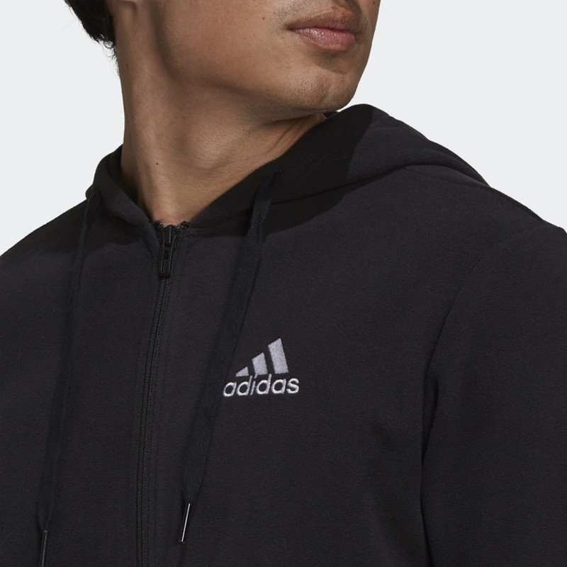 ESSENTIALS POLAR FLEECE GIANT LOGO FULL-ZIP HOODIE foto 4