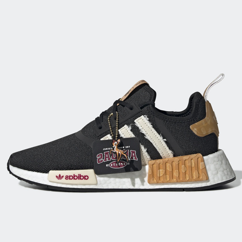 Sepatu Sneakers Adidas Wmns Disney Nmd_r1 Bambi Black