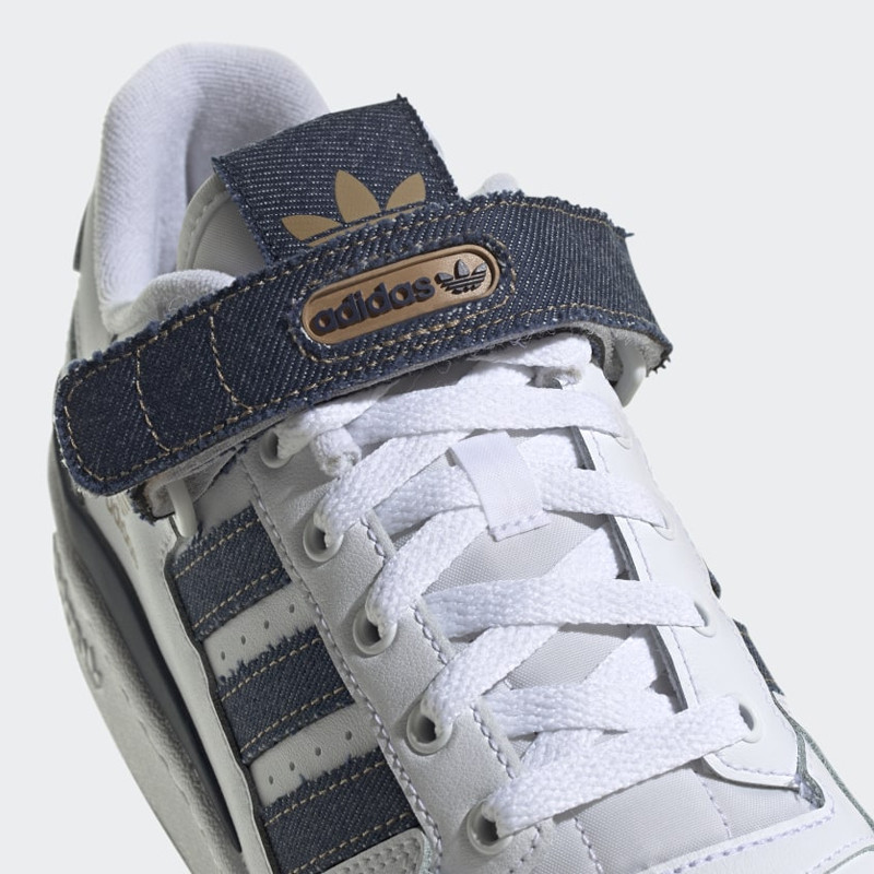 SEPATU SNEAKERS ADIDAS FORUM LOW Denim