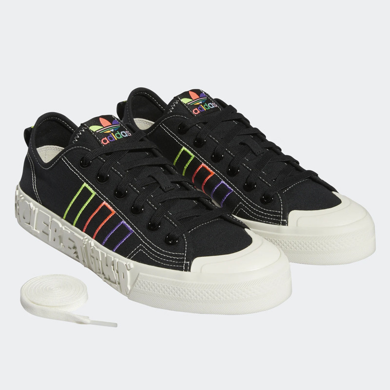 SEPATU SNEAKERS ADIDAS NIZZA PRIDE