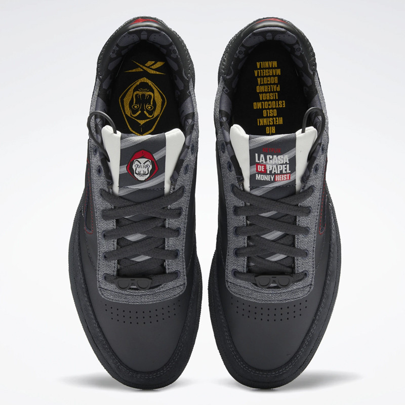 SEPATU SNEAKERS REEBOK La Casa De Papel Club C