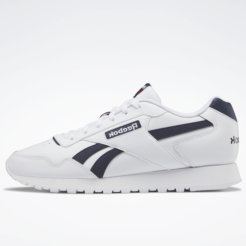 Jual SEPATU SNEAKERS Pria REEBOK Glide White Navy Original
