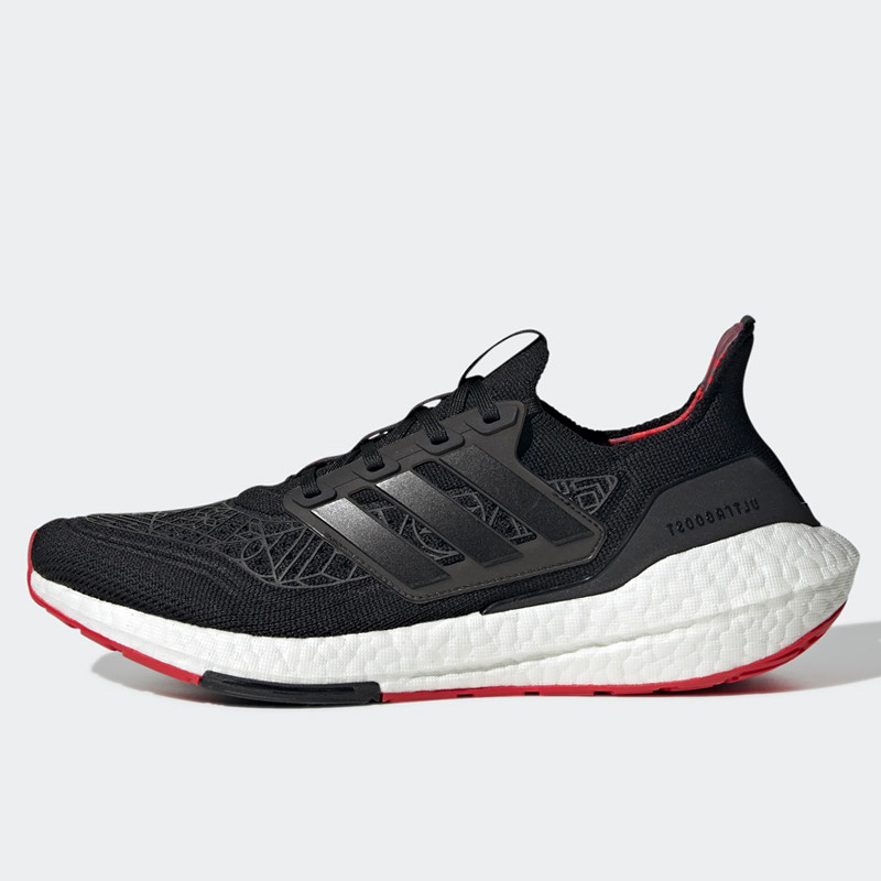 Jual SEPATU LARI Pria ADIDAS ULTRABOOST 21 CNY Black Red Original