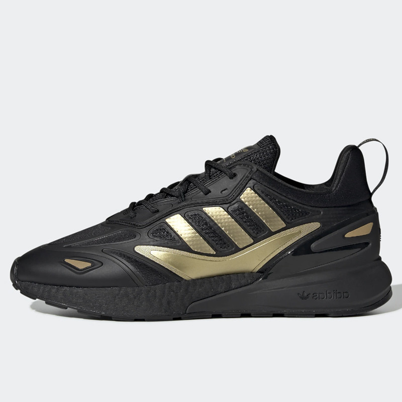 Sneakers Pria Adidas Zx 2k Boost Pure Black Sneakers Adidas Scarpe