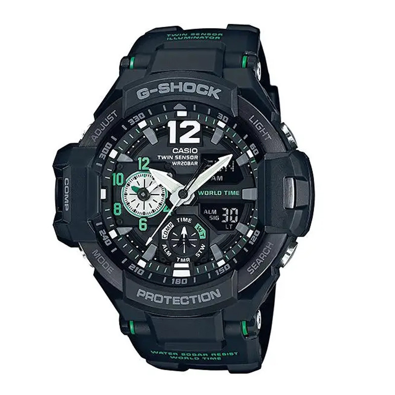 JAM TANGAN  CASIO G-Shock Gravitymaster Water Resistance 200M Resin Band