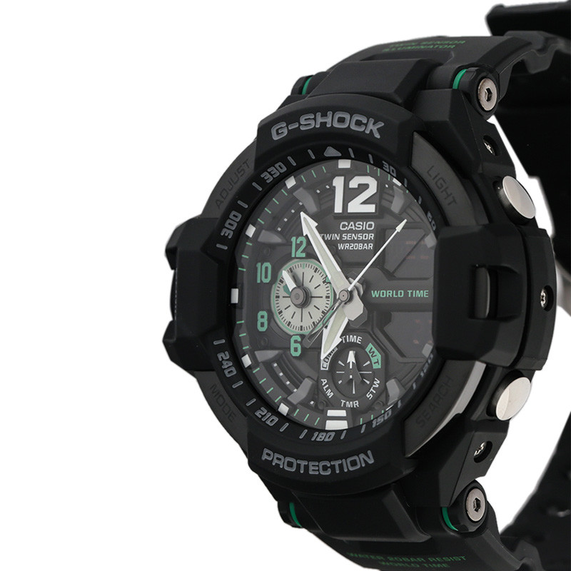 JAM TANGAN  CASIO G-Shock Gravitymaster Water Resistance 200M Resin Band